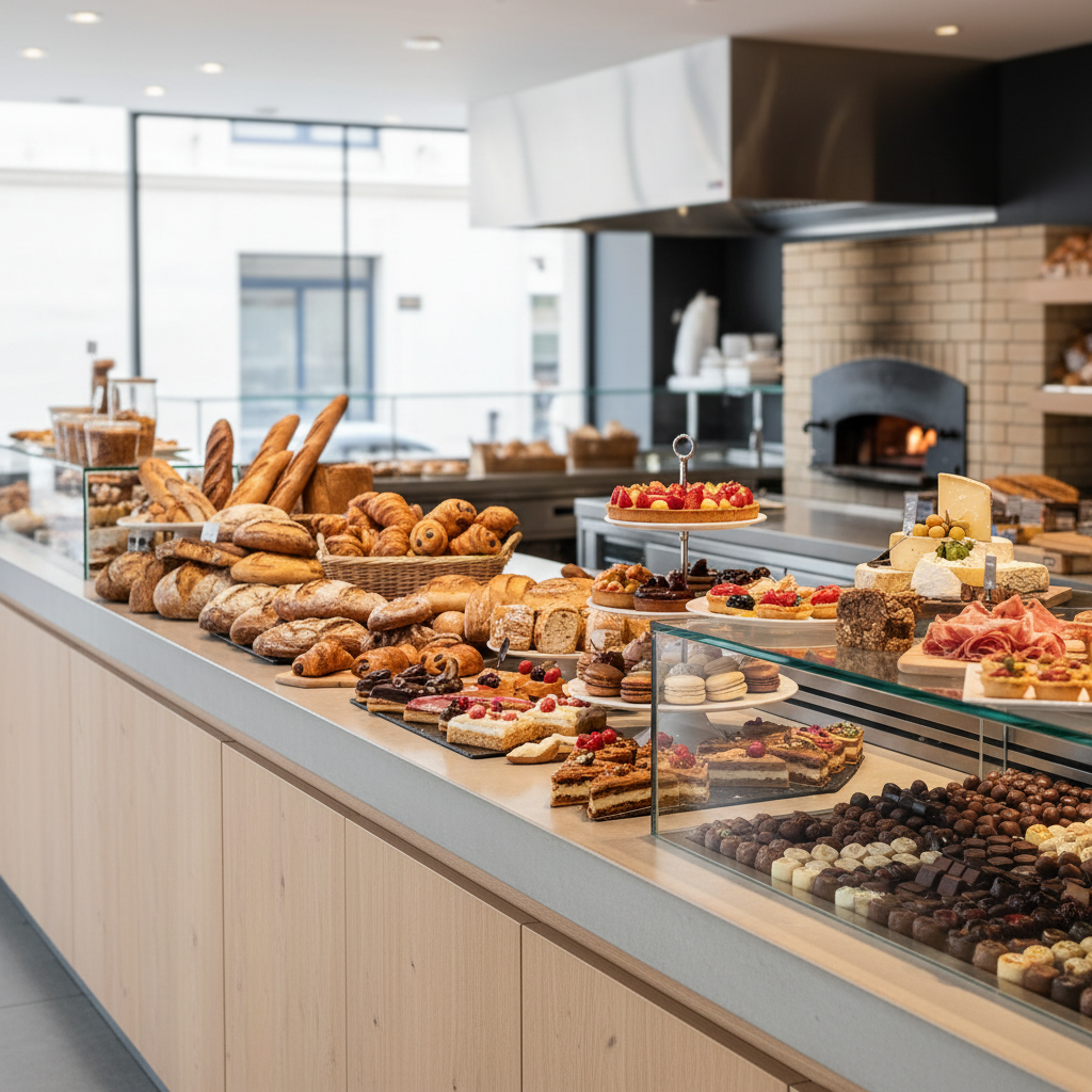 Production artisanale en gros — boulangerie et pâtisserie professionnelle